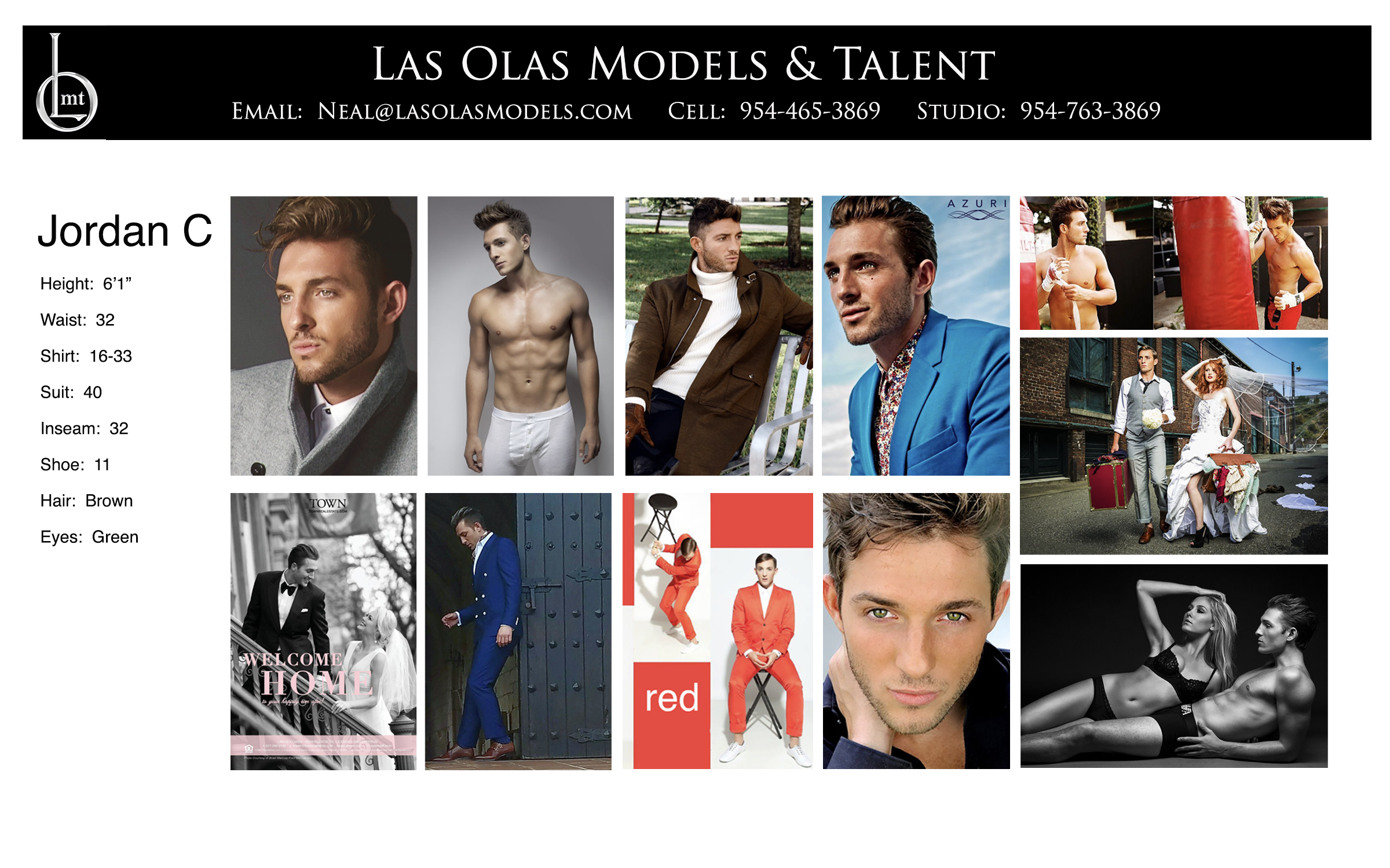 Model Fort Lauderdale Miami South Florida Print Catalog Video Fashion Model Male Model - Las Olas Models Fort Lauderdale Miami - Jordan C